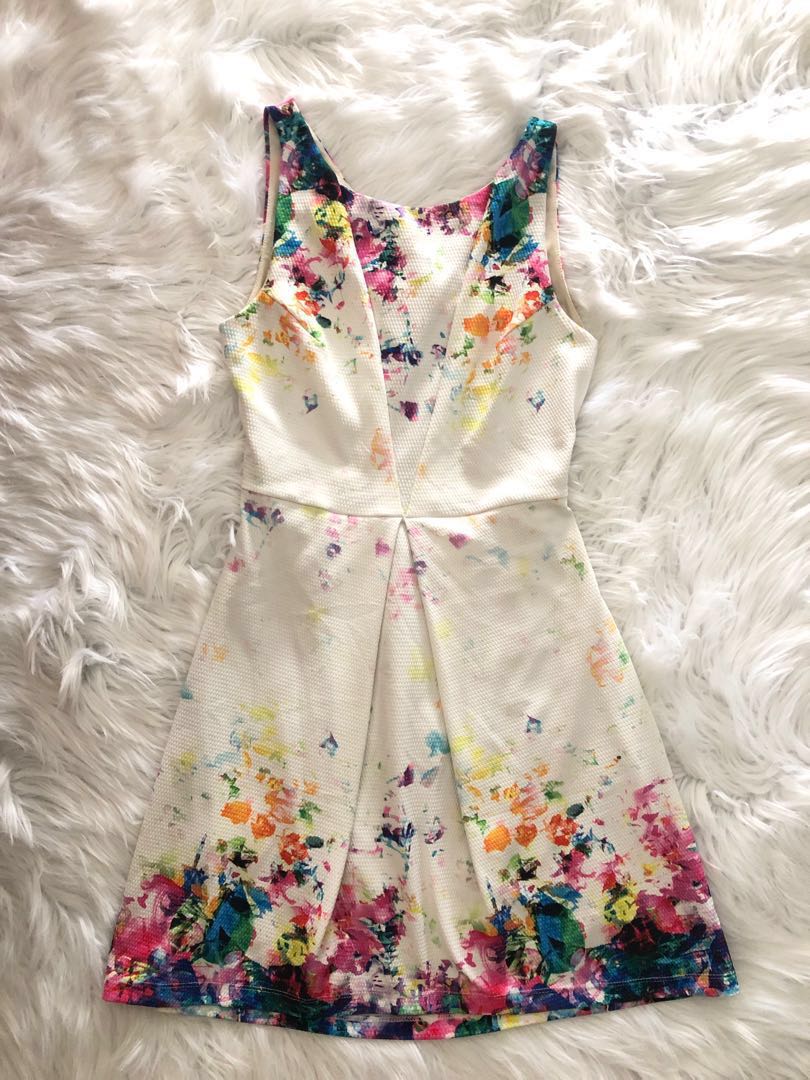 promod white dress