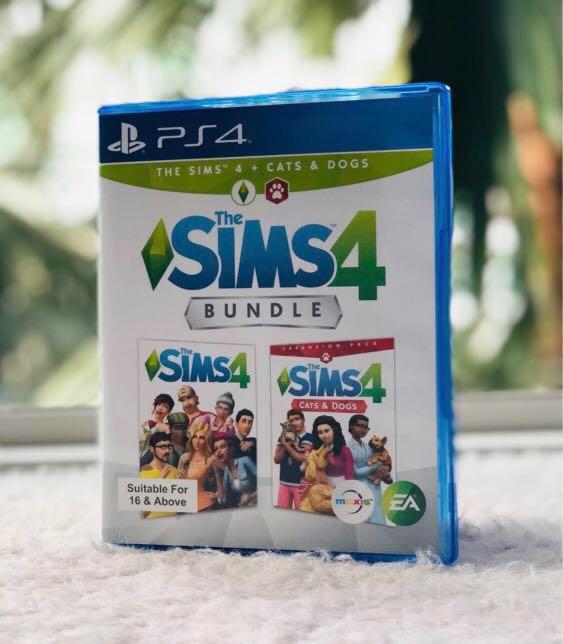 Ps4 Game The Sims 4 Cats Dogs Bundle Toys Games Video