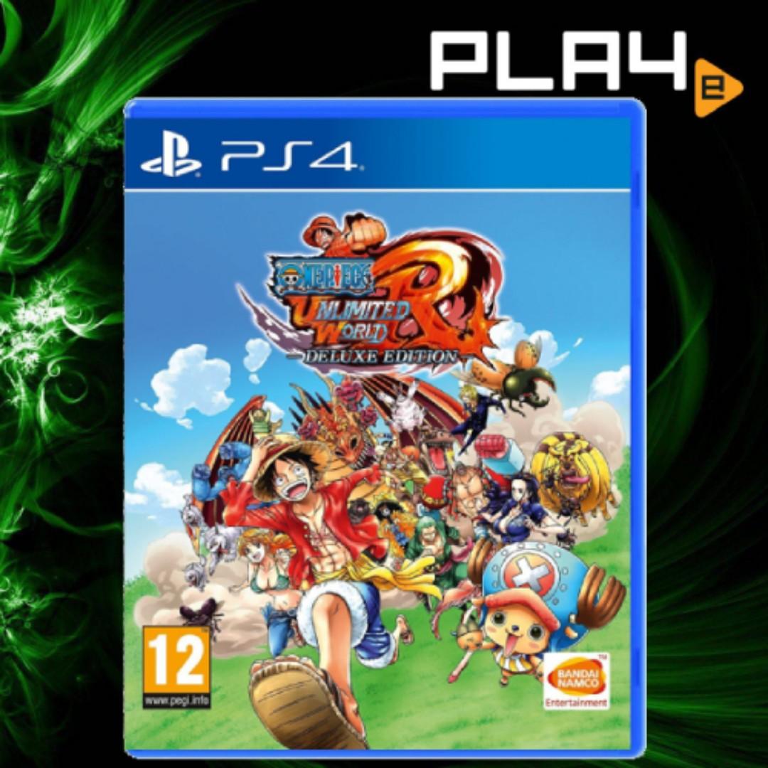 Ps4 One Piece Unlimited World Red Deluxe Edition R2 Brand New Toys Games Video Gaming Video Games On Carousell
