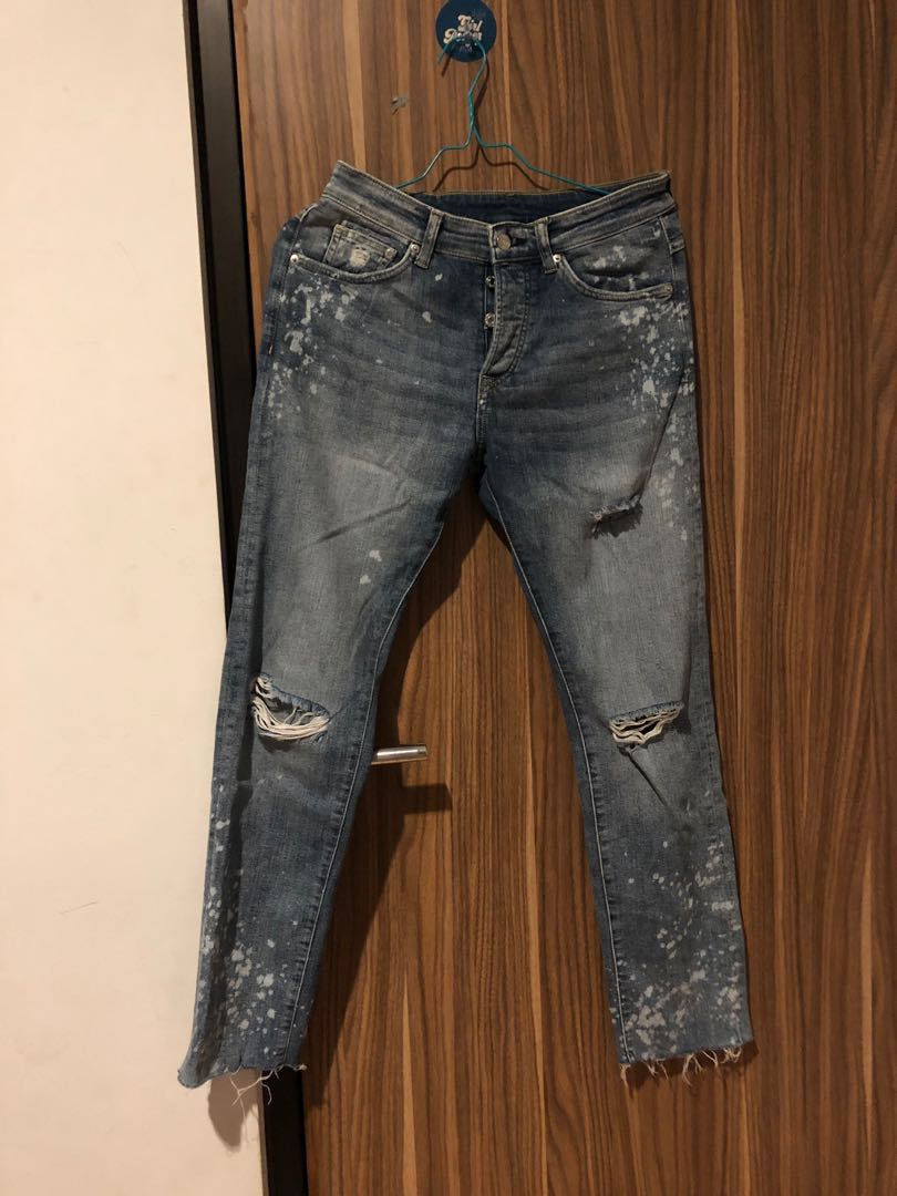 Ripped jeans pria h&m discount