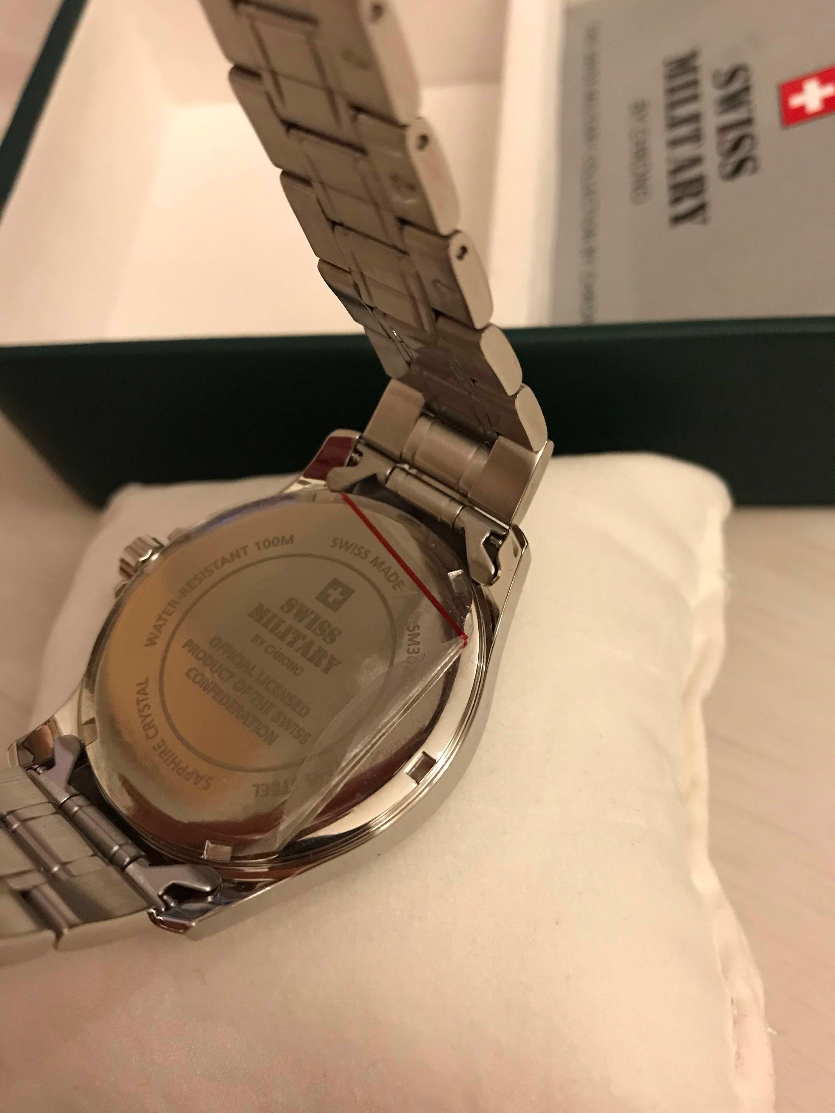 SALE Swiss Military Watch Luxury Watches on Carousell