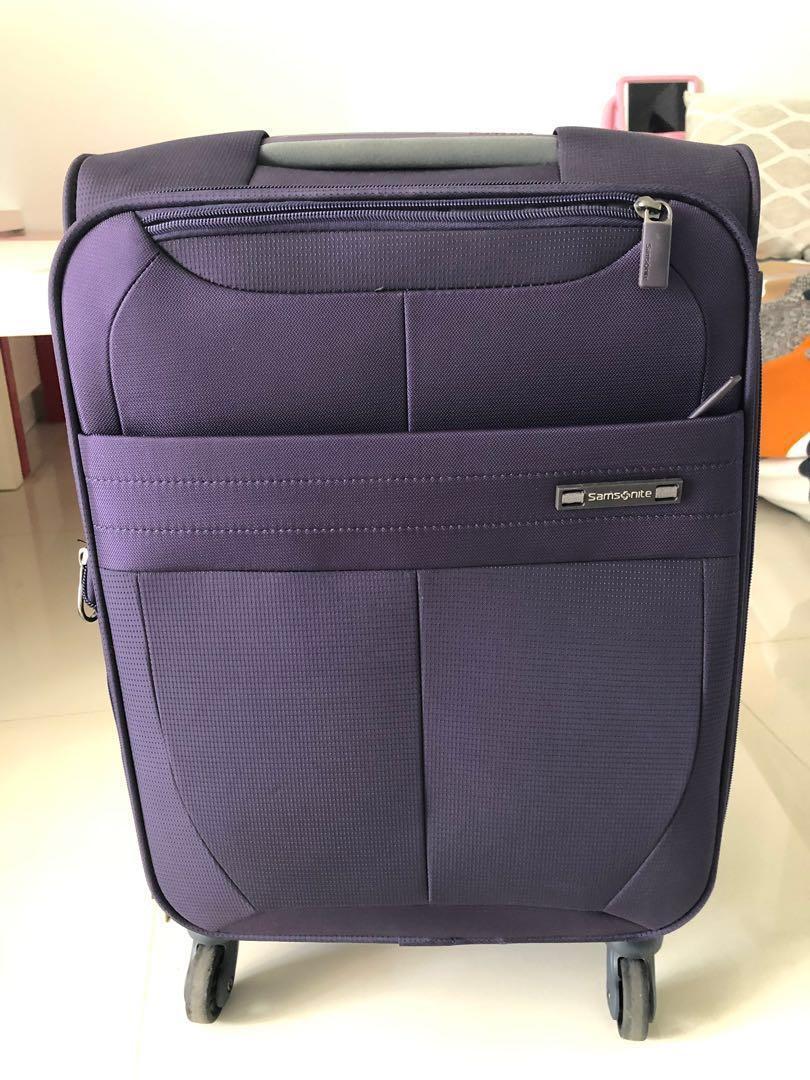 Samsonite Leroy Luggage cabin size 20inches Hobbies Toys Travel Luggage on Carousell