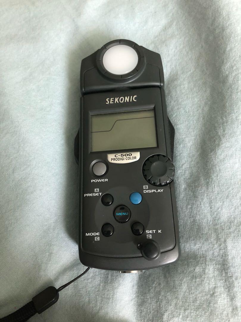 Sekonic Prodigi C500 Color Meter, Photography on Carousell