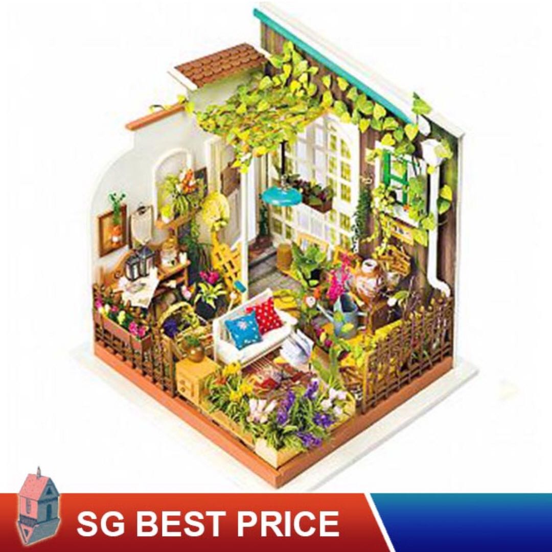 diy dollhouse garden