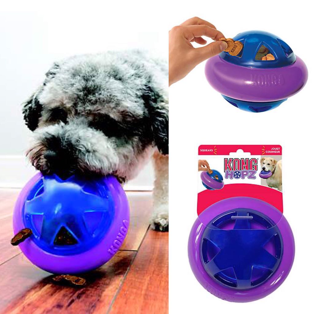 SMALL KONG Hopz Ball Dog Toys Treat Dispenser IQ toy Pet Supplies Homes Other Pet Accessories on Carousell