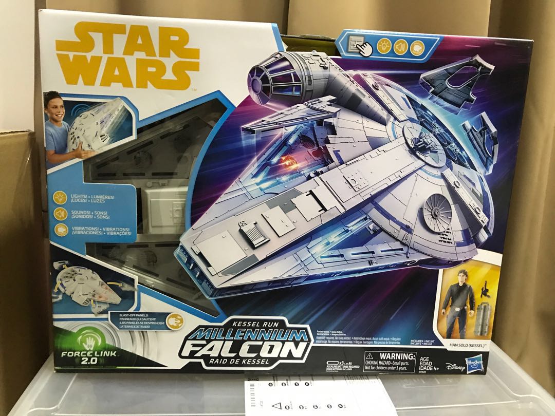 Solo millennium falcon toy deals