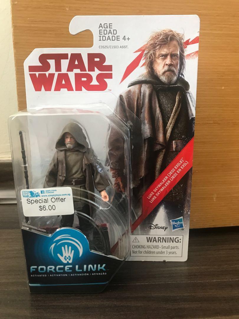 Solo A Star Wars Story Force Link Luke Skywalker Exile Action Figure Hasbro 