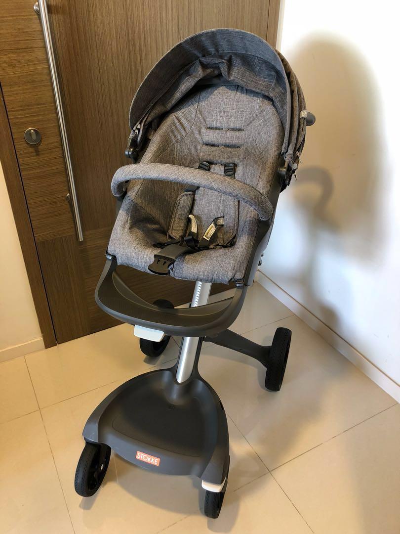 Stokke Xplory V5 Black Melange Babies Kids Going Out