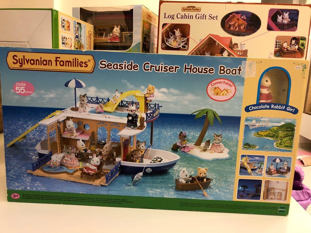 sylvanian families seaside cruiser