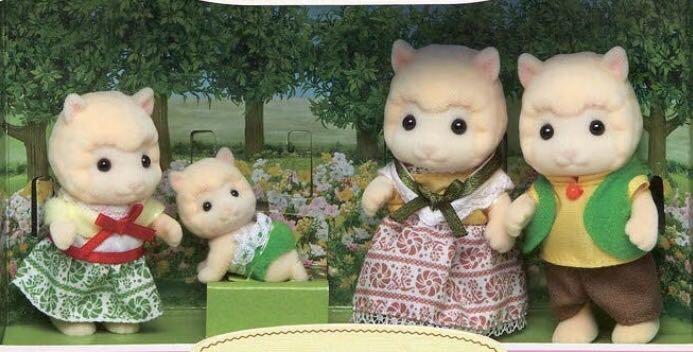 sylvanian families alpaca