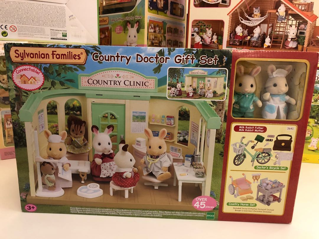 Sylvanian families country doctor gift set top