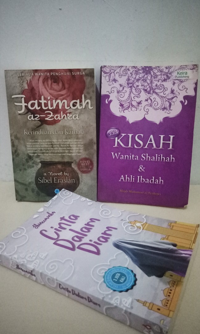Take All 65k Fatimah Az Zahra Kisah Wanita Shalihah Cinta Dalam Diam Buku Alat Tulis Buku Di Carousell