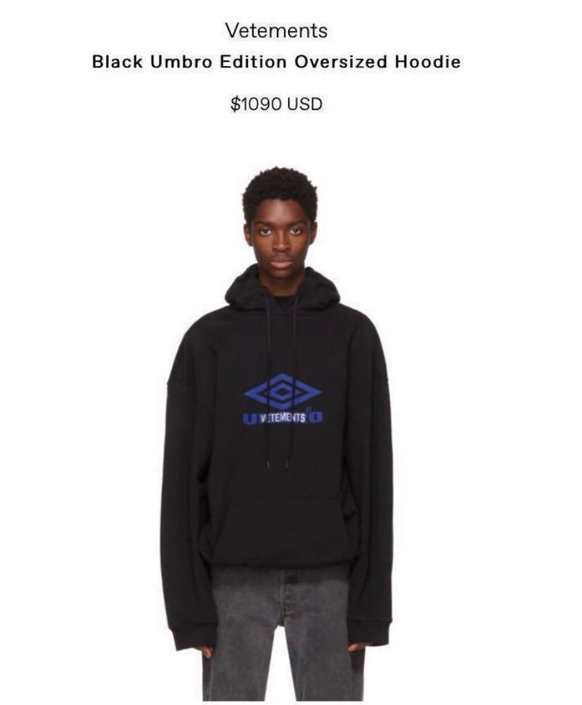 Vetements hoodie 2019 outlet