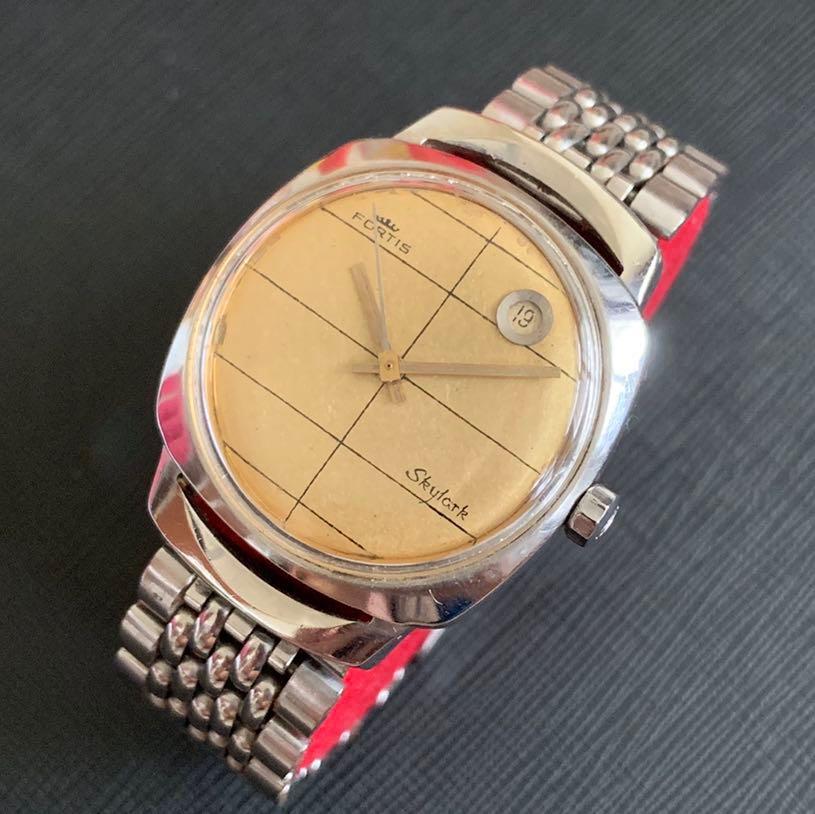 Vintage Fortis Trueline Skylark Watch