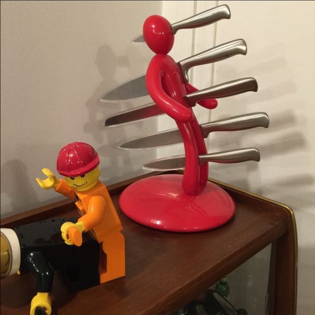 Voodoo Knife Block Set Chef Knife, Furniture & Home Living, Bathroom