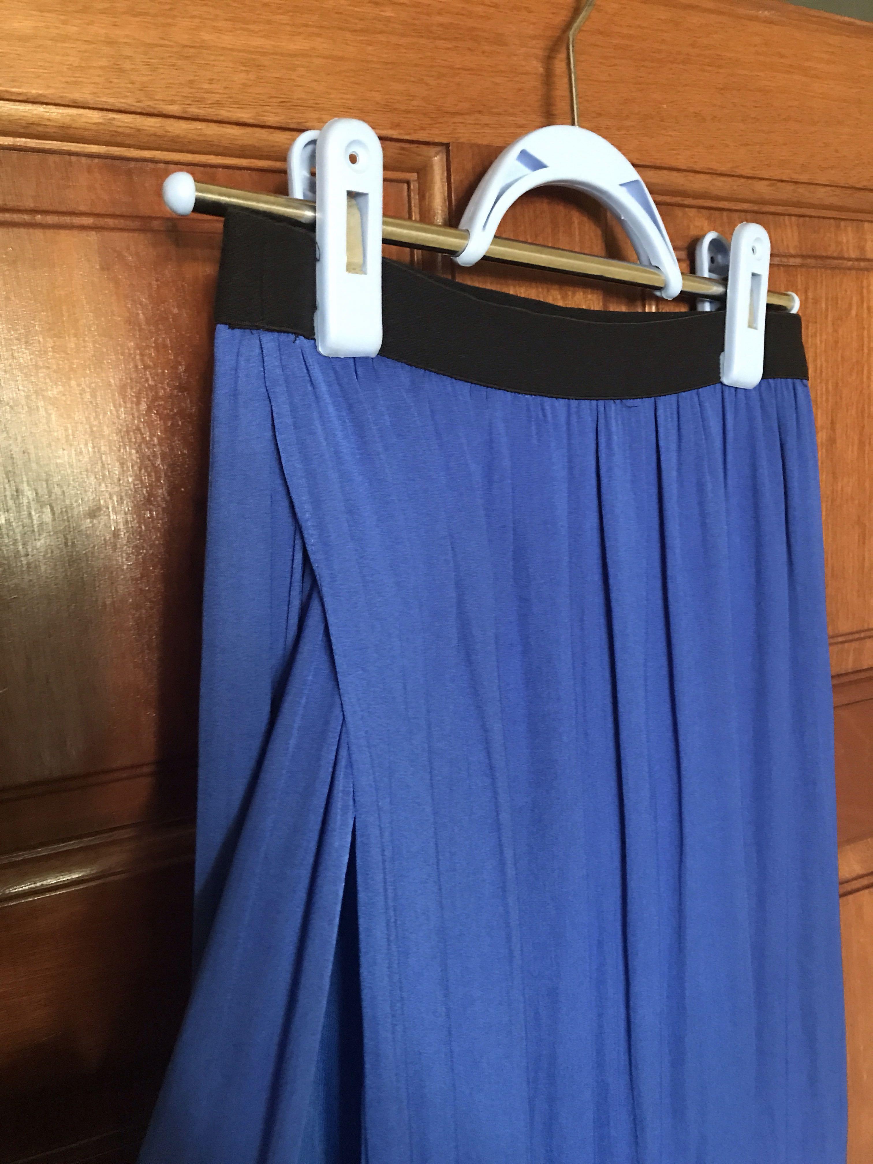WITCHERY Maxi Skirt in Cobalt Blue, Women's Fashion, Dresses & Sets ...