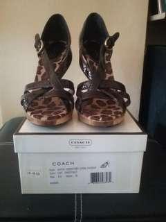 Coach patent leather sandals - Dorothea
