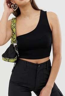 ASOS one shoulder crop tank top BRAND NEW