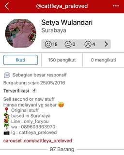 PENIPU. Rek BCA nya a/n Setya Wulandari