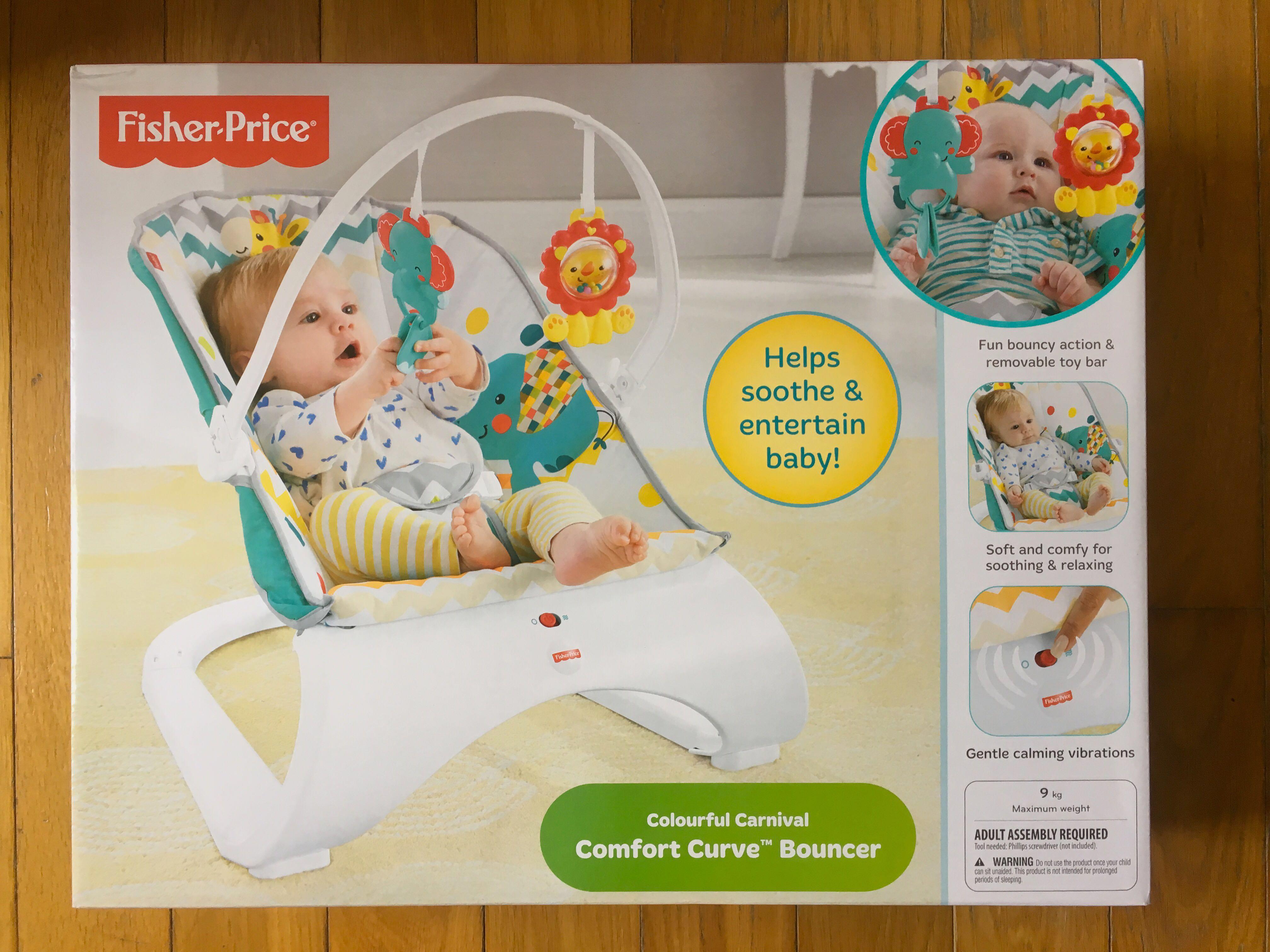 fisher price bouncer toy bar