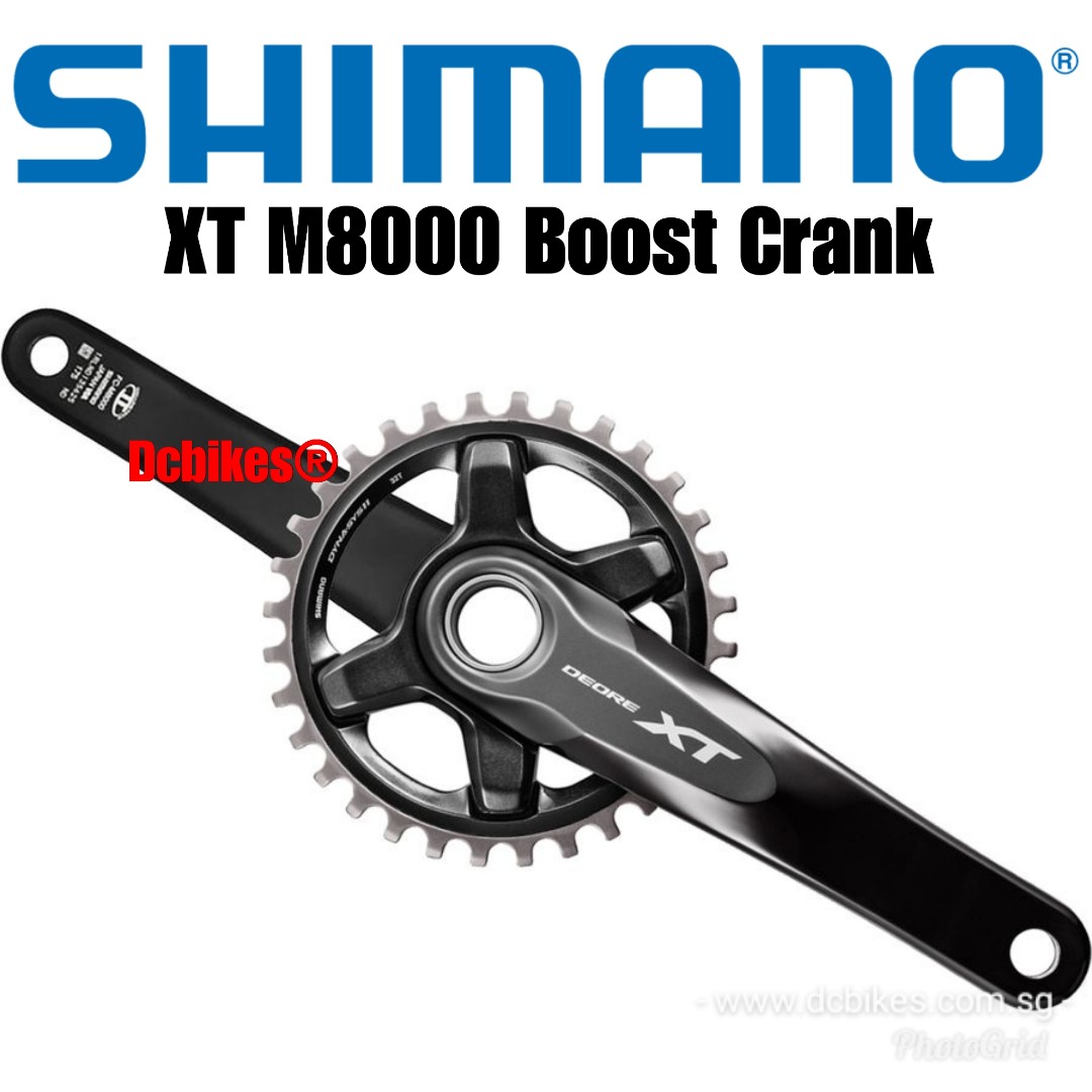 Xt m8000 boost crankset new arrivals