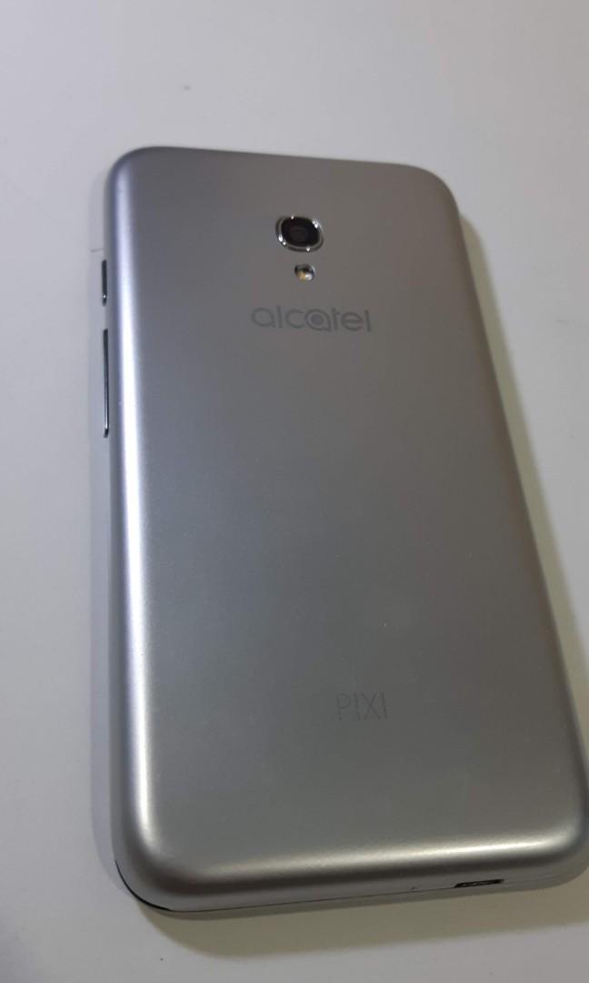 Alcatel Pixi 4 5 5045t Dual Sim Lte Metallic Silver Free Tpu Case Free Tempered Glass Mobile Phones Tablets Android Phones Others On Carousell