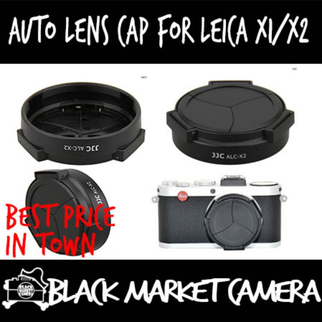 JJC Auto Lens Cap for LEICA X1/X2, Photography, Cameras on Carousell