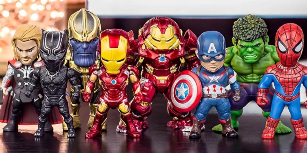 Avengers Figurines Gift Set Toys Games Bricks Figurines On Carousell