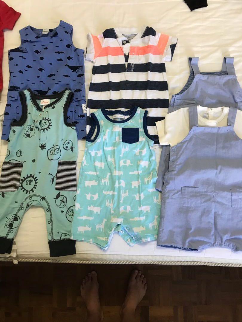 Baby Boy Clothing Lot Size 6 12 Months Babies Kids Babies