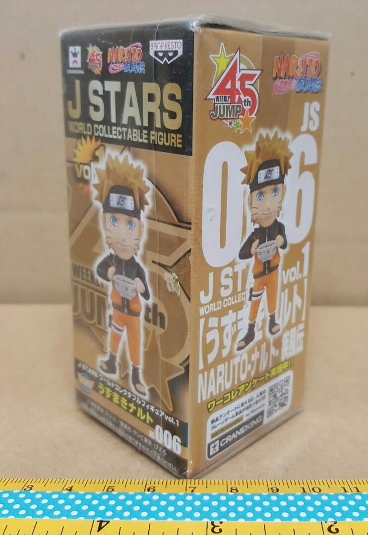 1 WCF Banpresto Ichibankuji Naruto Blind Box Figure Factory Sealed New