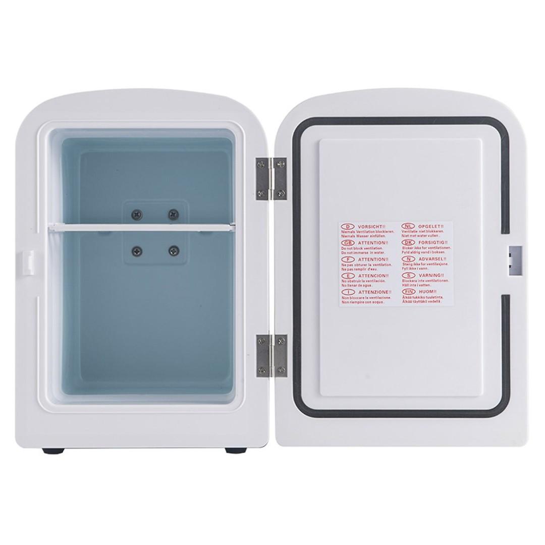 Batman - 0.1 cu. ft. Thermoelectric Mini Fridge Cooler - Gray, Home ...