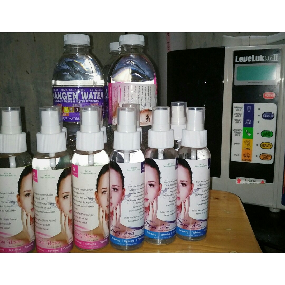 Beauty water dan Strong Acid from KANGEN water Kesehatan Kecantikan Parfum Kuku Lainnya di Carousell