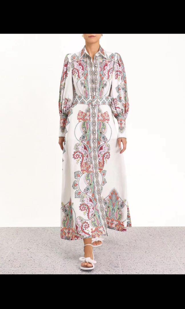 zimmermann ninety six filigree dress