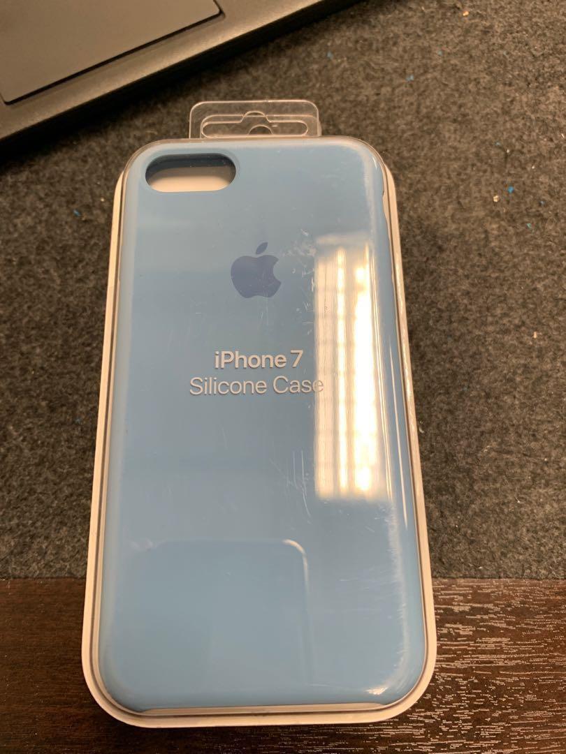Brand New Original Apple Iphone 7 8 Silicone Case Azure Blue Mobile Phones Tablets Mobile Tablet Accessories Cases Sleeves On Carousell