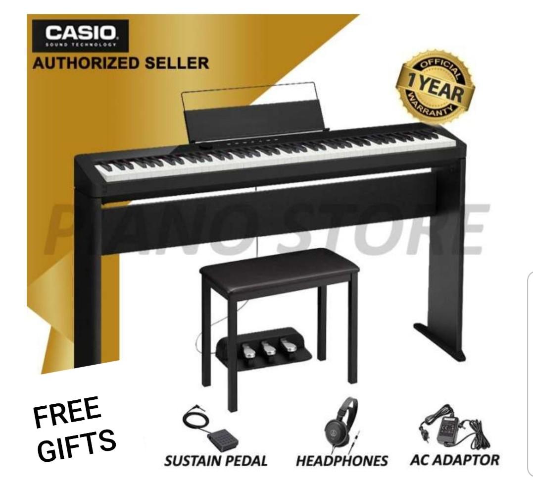 Casio Digital Piano PXS1000 (Free Gifts), Music & Media, Music