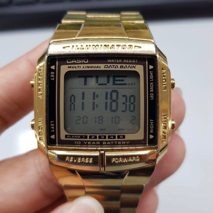 casio db360 gold