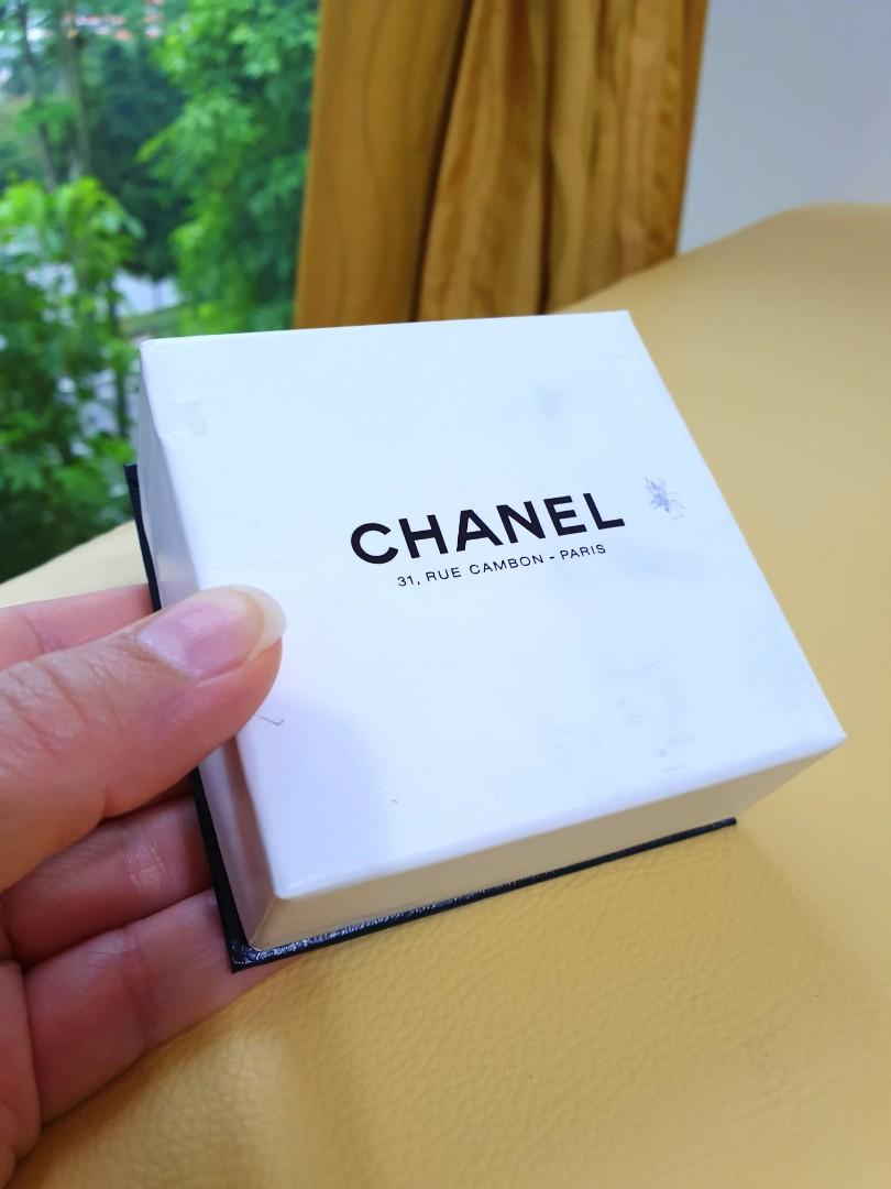 Chanel Empty White Colour Box