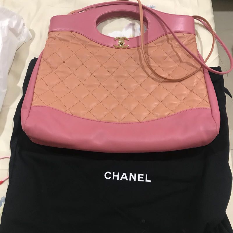 Chanel large shopping discount bag 2018