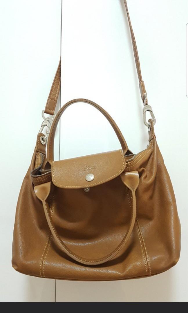 longchamps leather bags