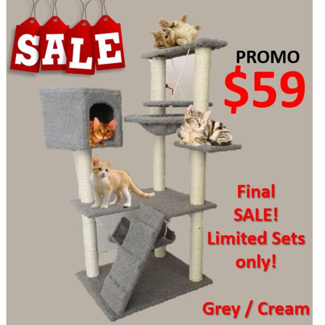 Clearance Cat Condo Playground Set Last 5 Sets On Carousell