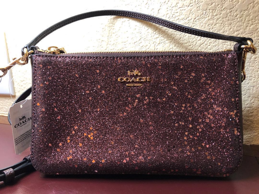 coach glitter purse