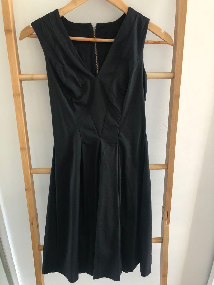 Cue Black Work Dress – Little Black Dress | Black Lace Bridesmaid Dresses