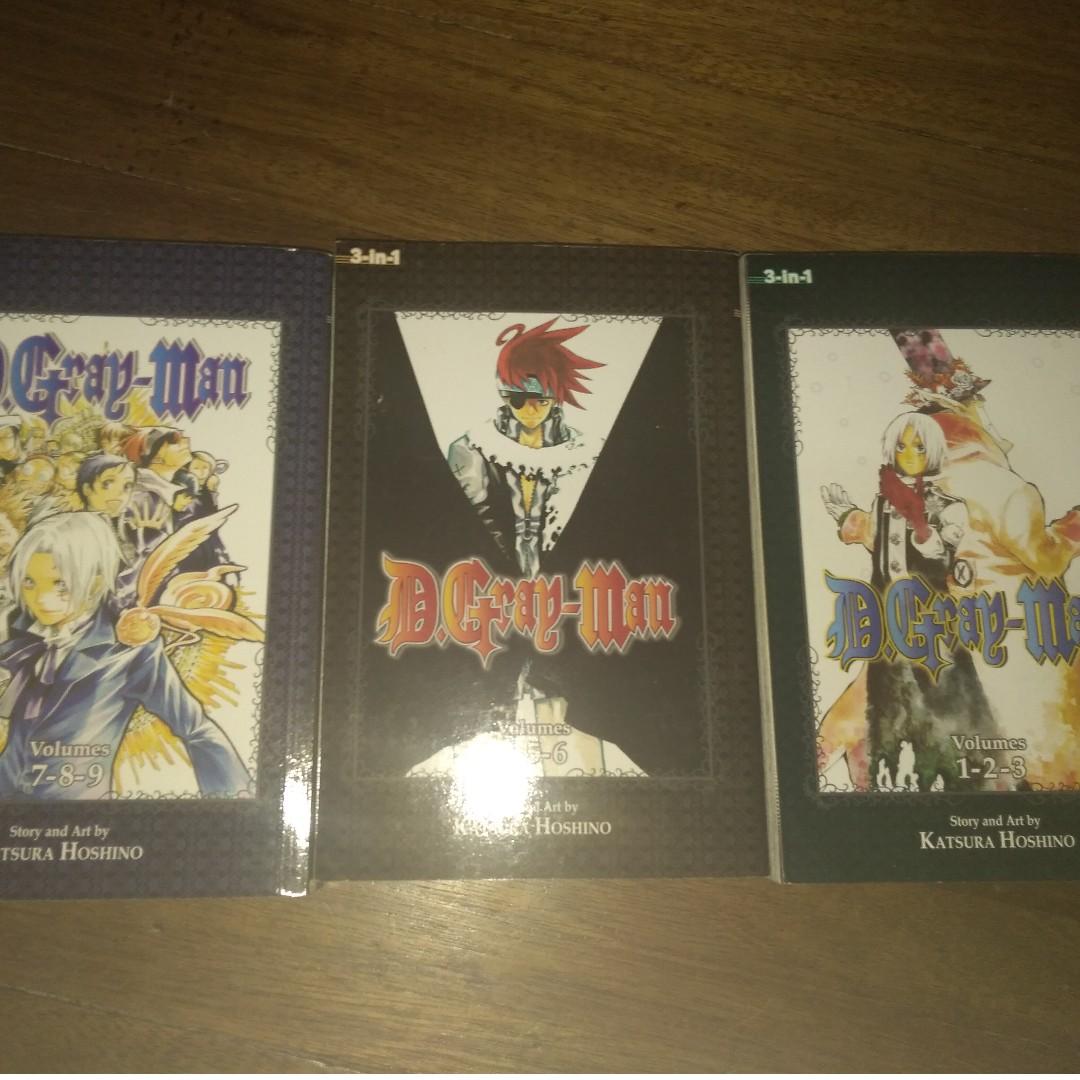 D Gray Man Manga Omnibus Books Comics Manga On Carousell