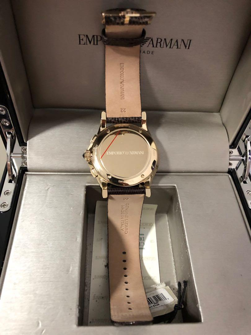 Emporio Armani Swiss Made, Men's Fashion, Watches & Accessories