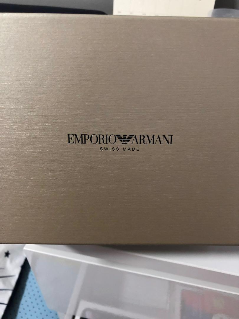 Emporio Armani Swiss Made, Men's Fashion, Watches & Accessories