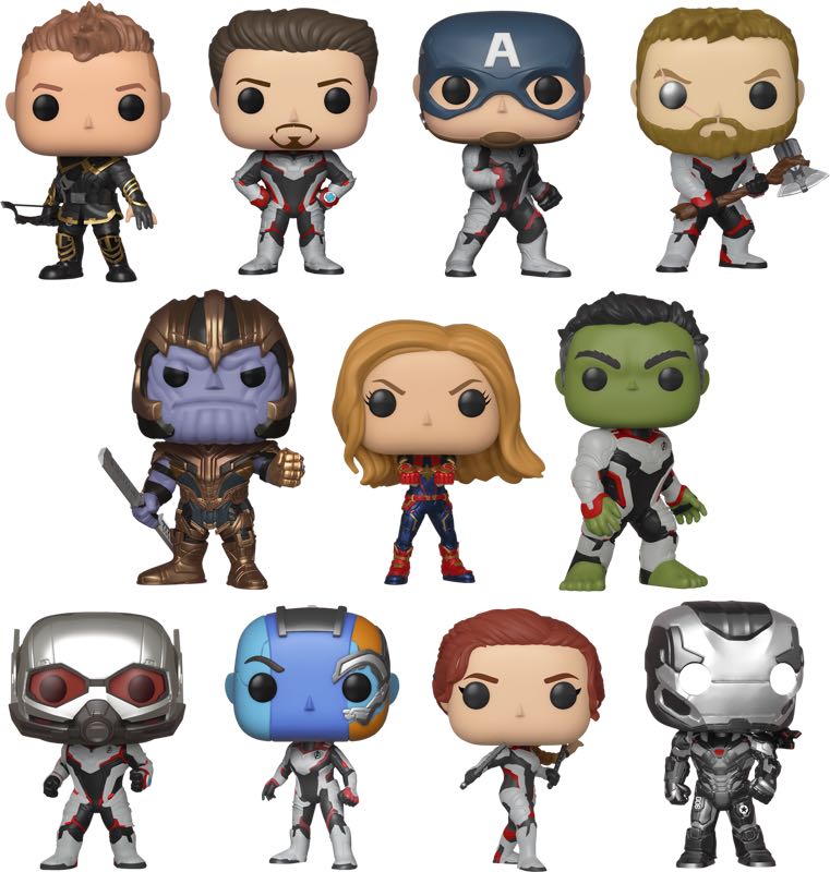 Funko Pop Marvel Avengers End Game Set Of 11 Toys Games Bricks Figurines On Carousell