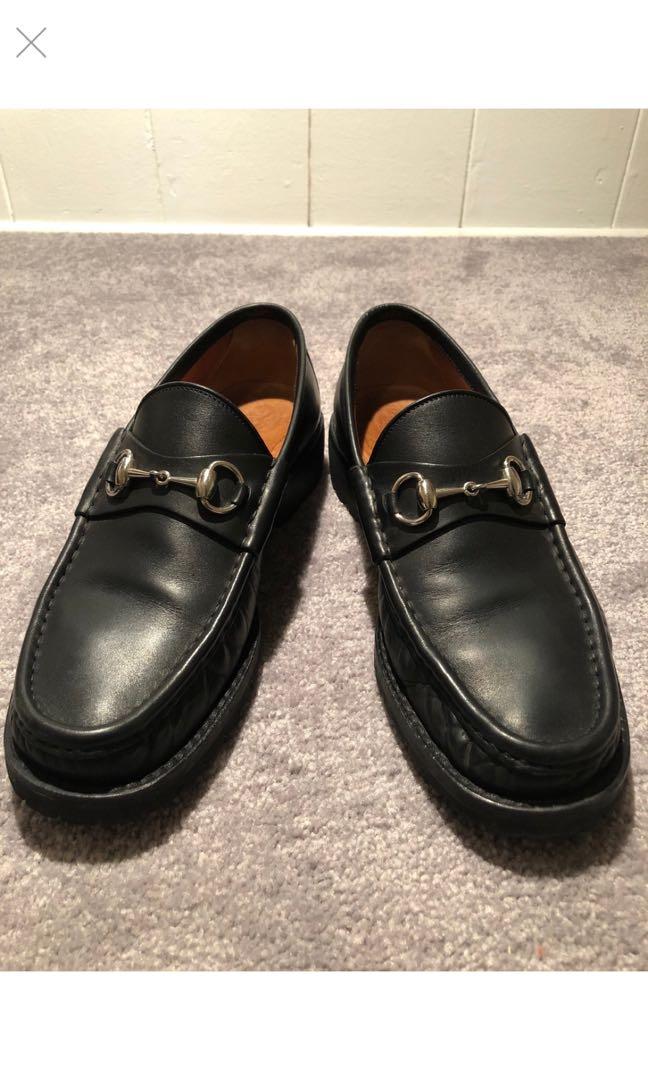 Gucci Horsebit Loafers Lug Sole 9.5 