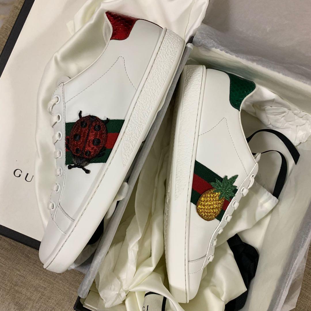 Gucci ladybug sneakers sale