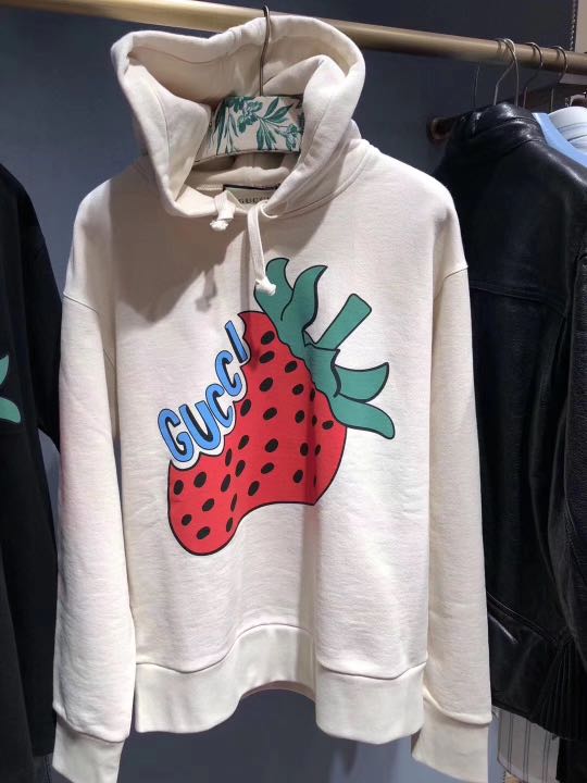 gucci hoodie strawberry