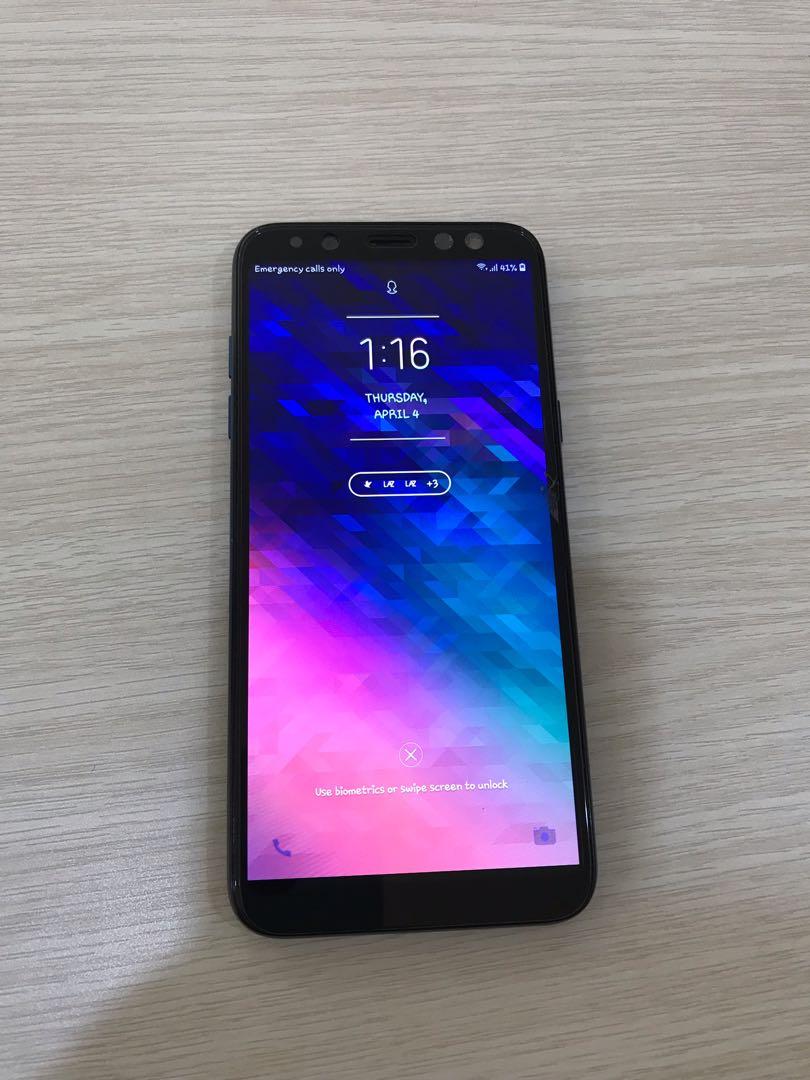 Hp samsung a6 second clearance